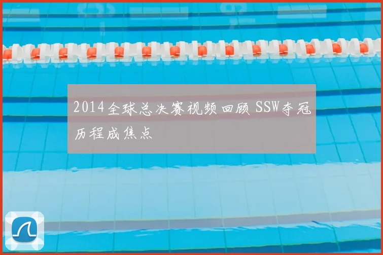 2014全球总决赛视频回顾 SSW夺冠历程成焦点