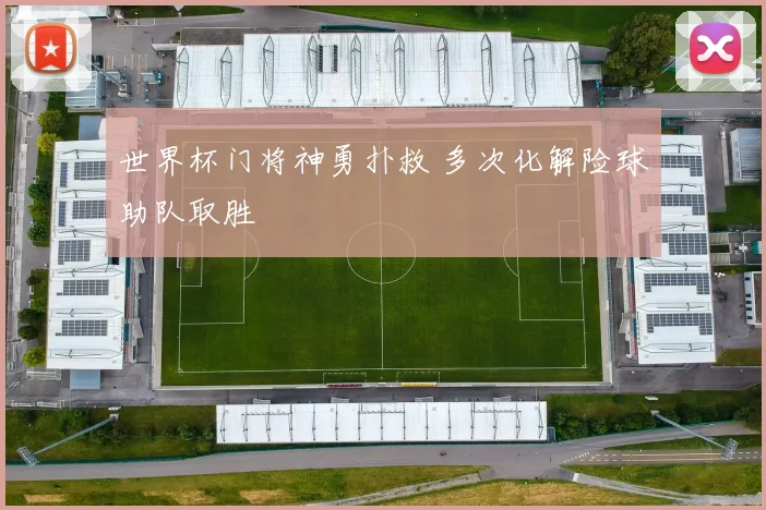 世界杯门将神勇扑救 多次化解险球助队取胜